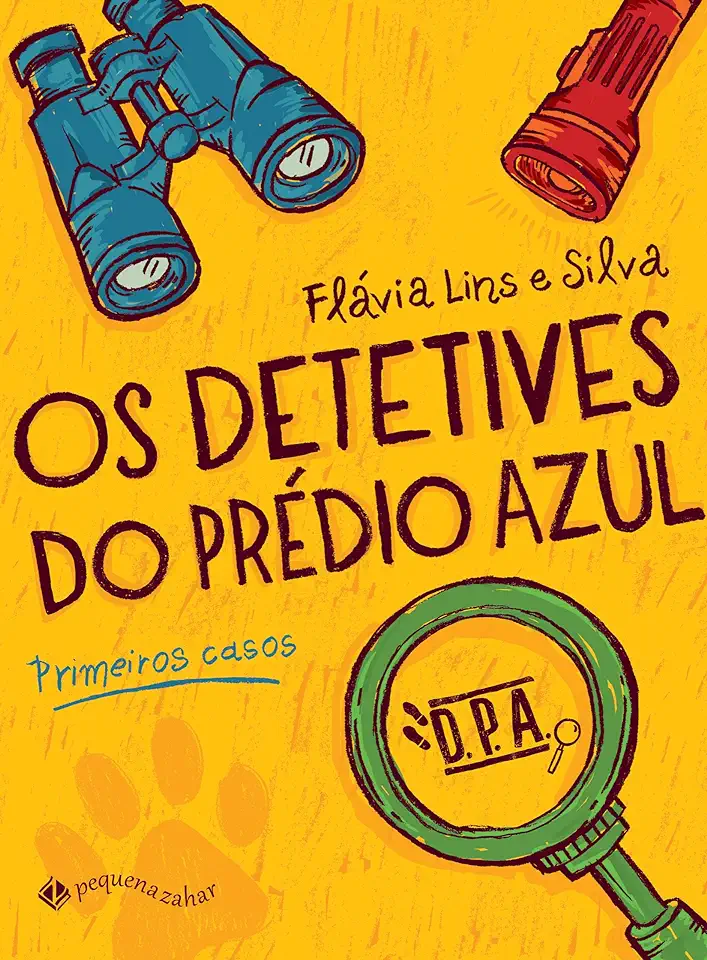 Capa do Livro Os Detetives do Prédio Azul - Flávia Lins e Silva