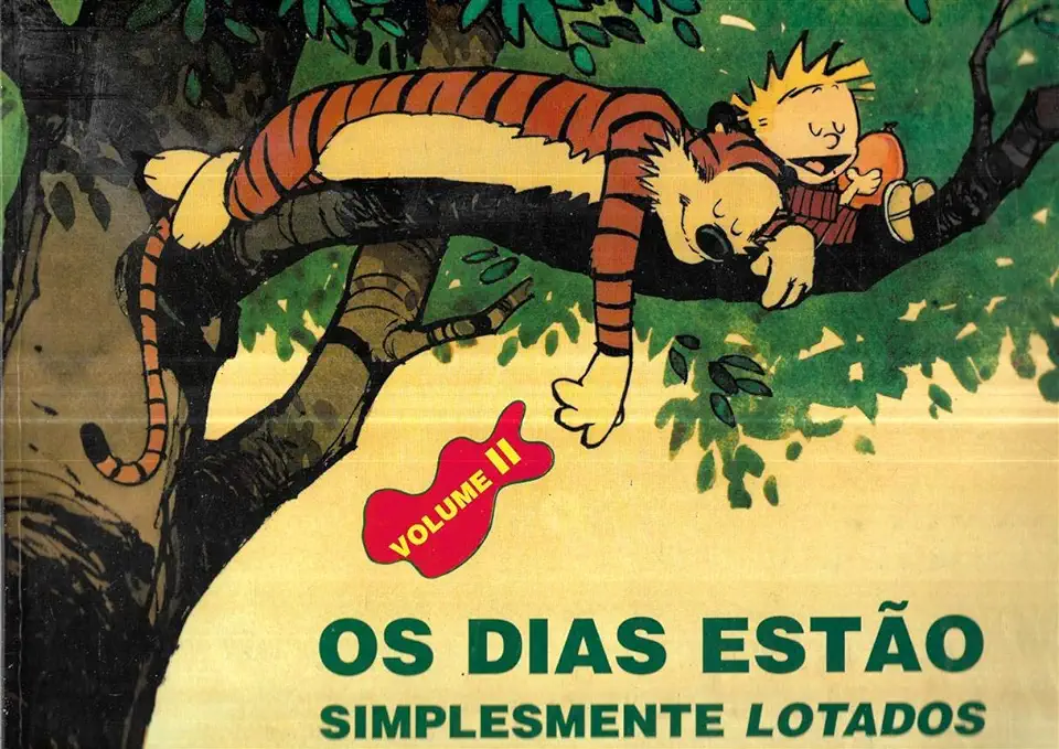 Capa do Livro Os Dias Estão Simplesmente Lotados - Volume 2 - Bill Watterson