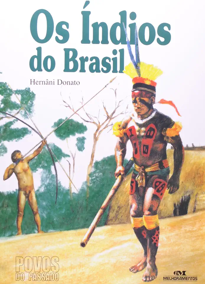 Capa do Livro Os índios do Brasil - Donato Hernâni