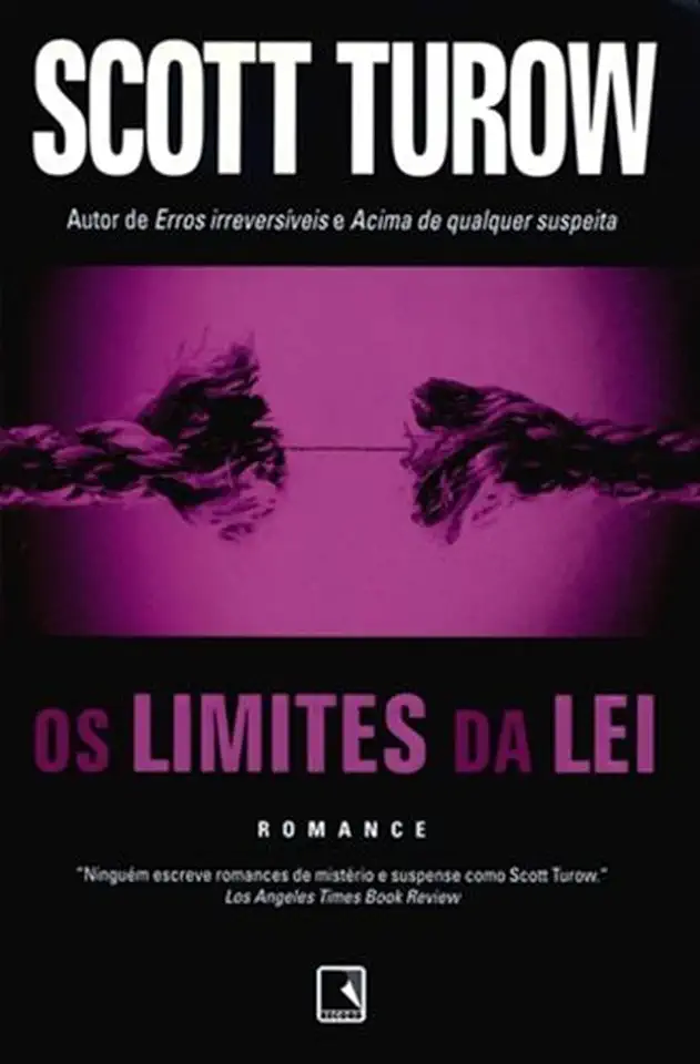 Capa do Livro Os Limites da Lei - Scott Turow