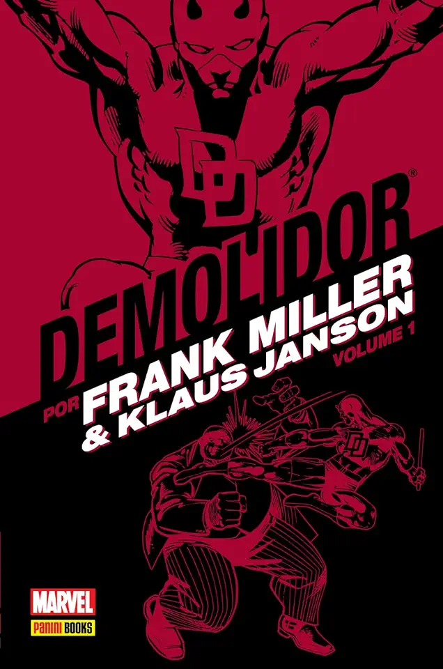 Capa do Livro Os Maiores Clássicos do Demolidor - Volume 1 - Frank Miller