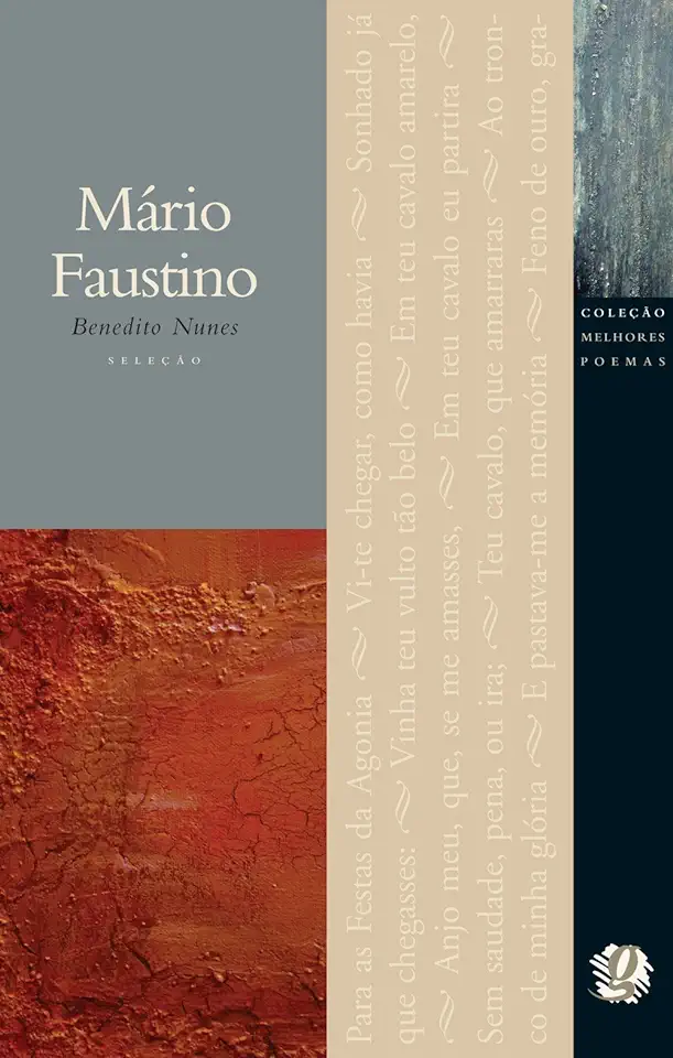 Capa do Livro Os Melhores Poemas - Mário Faustino