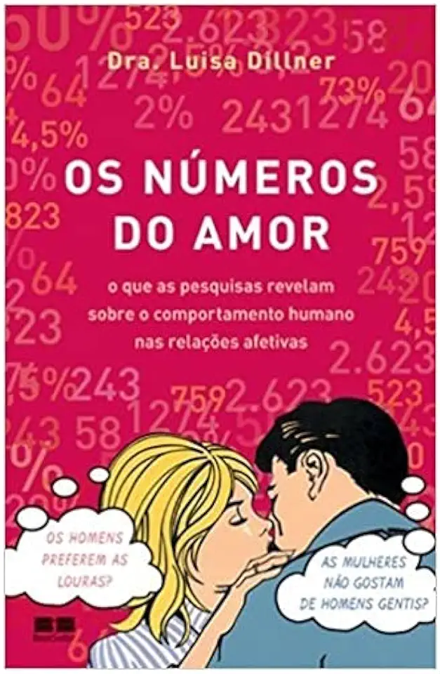 Capa do Livro Os Números do Amor - Dra. Luisa Dillner