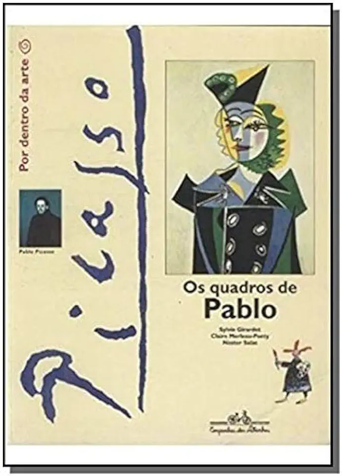 Capa do Livro Os Quadros de Pablo - Sylvie Girardet