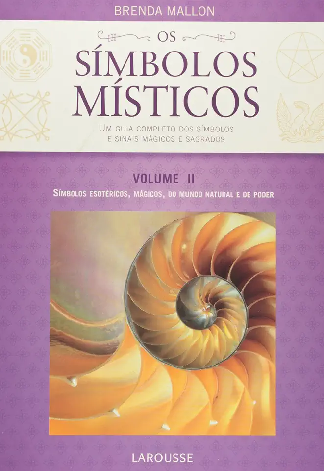 Capa do Livro Os Simbolos Misticos - Brenda Mallon