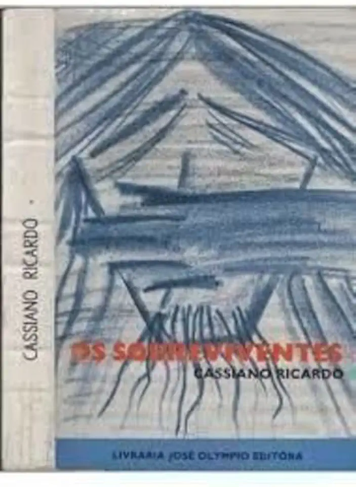 Capa do Livro Os Sobreviventes - Cassiano Ricardo