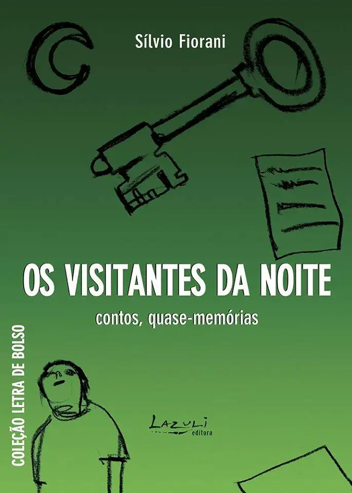 Capa do Livro Os Visitantes da Noite - Silvio Fiorani