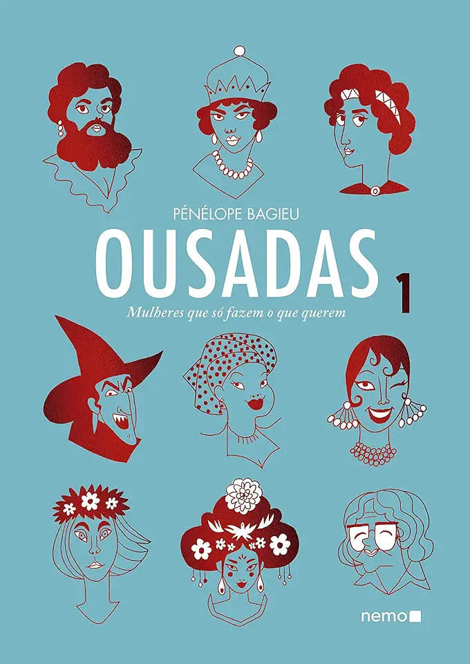 Capa do Livro Ousadas Vol. 1 - Bagieu, Pénélope