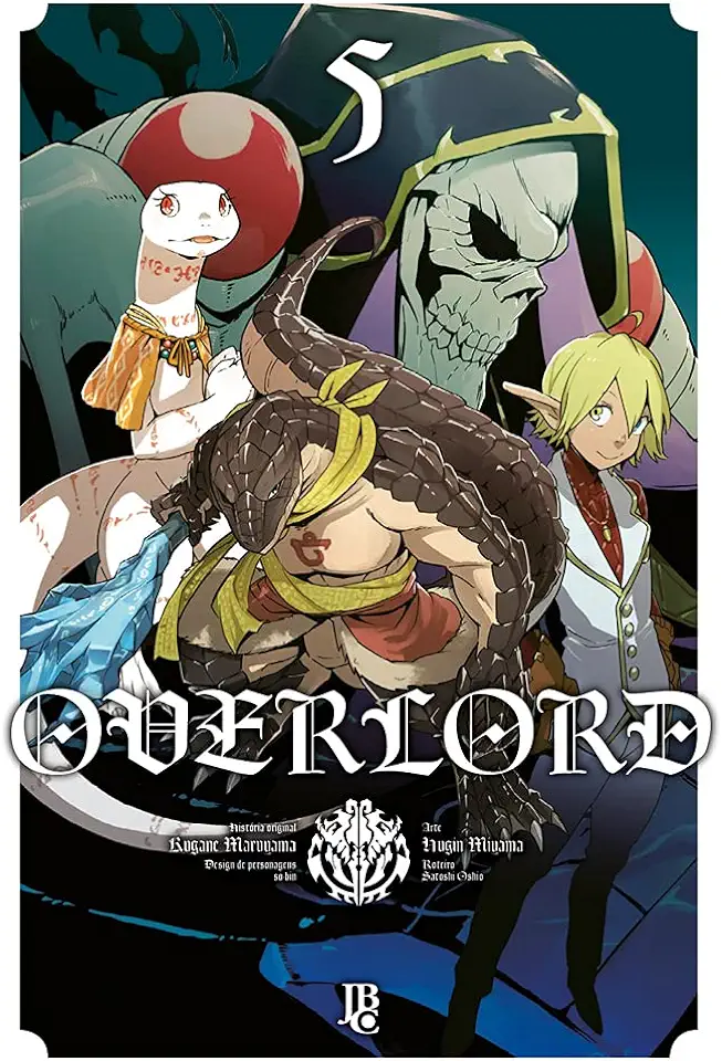 Capa do Livro Overlord (Mangá) - Vol. 5 - Editora JBC