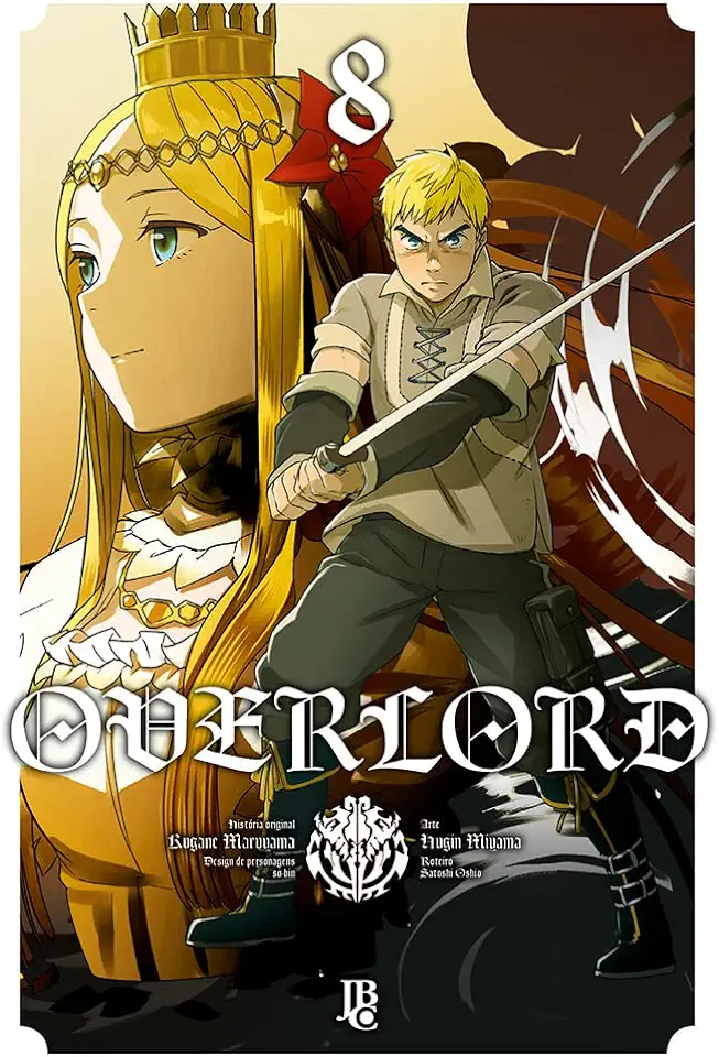 Capa do Livro Overlord - Vol. 08 - Maruyama, Kugane