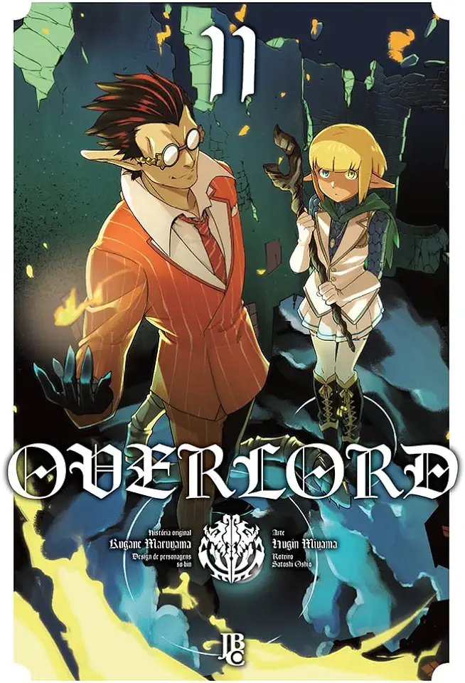 Capa do Livro Overlord Vol. 11 (mangá) - Hugin Miyama