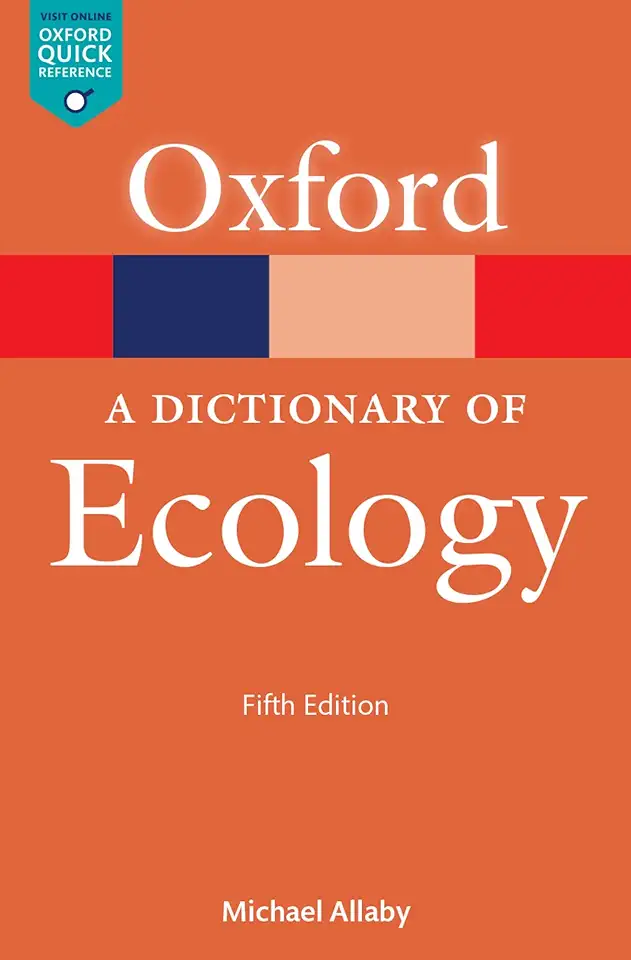 Capa do Livro Oxford Dictionary of Ecology - Michael Allaby