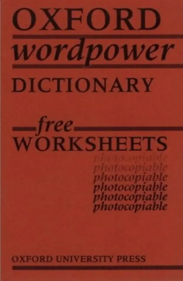 Oxford Wordpower Dictionary - Sally Wehmeier