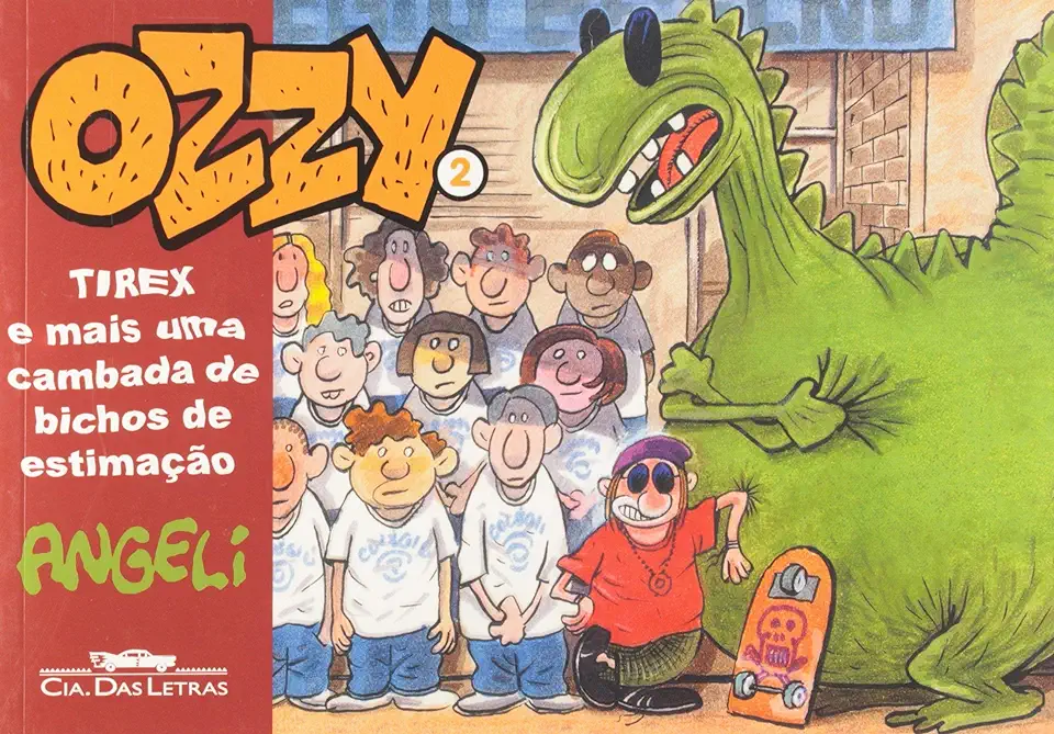 Capa do Livro Ozzy 2 - angeli