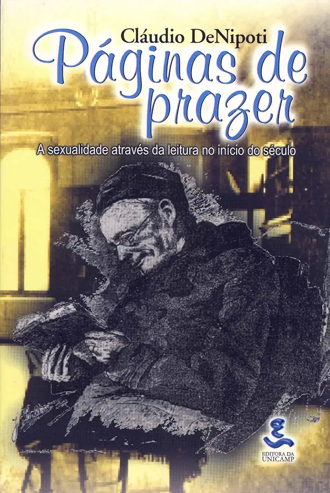 Capa do Livro Páginas de Prazer - Cláudio Denipoti