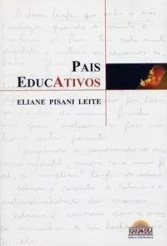 Capa do Livro Pais Educativos - Eliane Pisani Leite