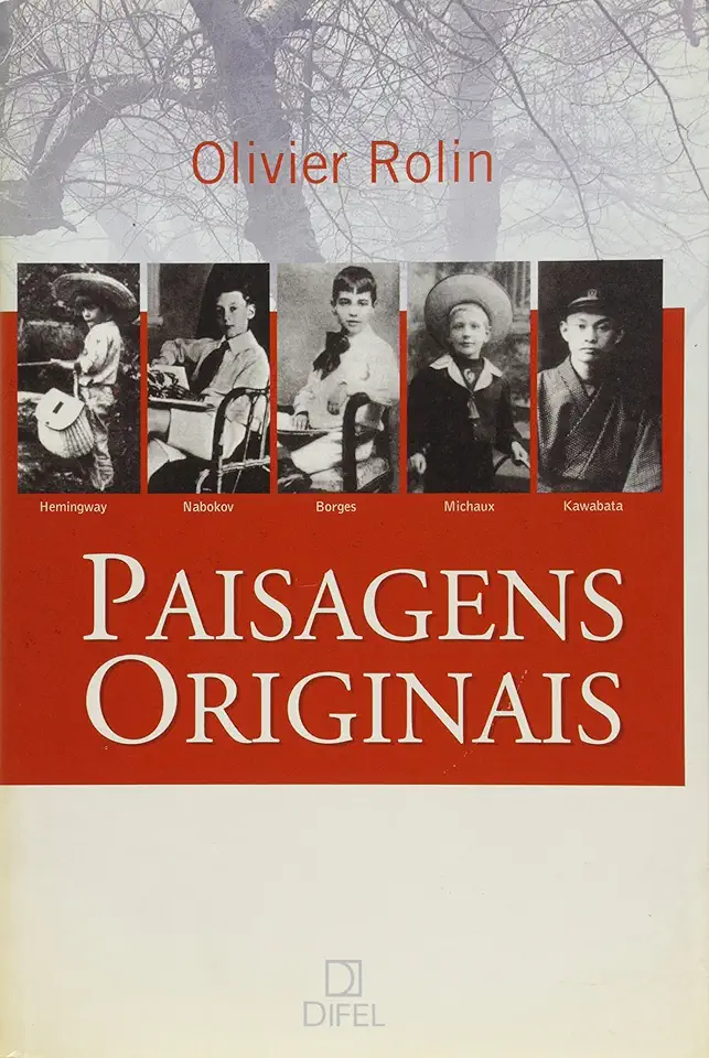 Capa do Livro Paisagens Originais - Olivier Rolin