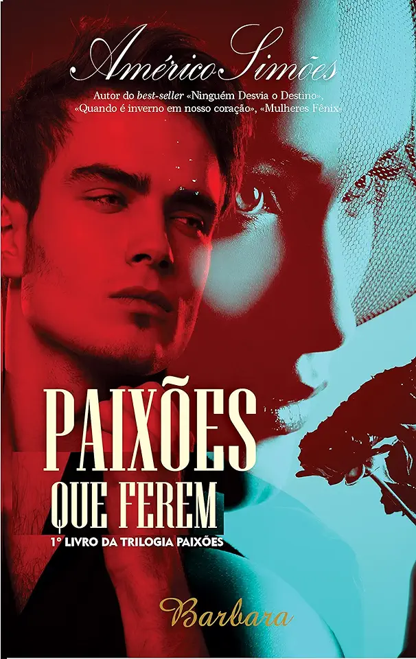 Capa do Livro Paixões Que Ferem - Américo Simões