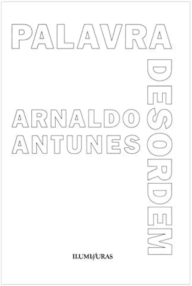 Capa do Livro Palavra Desordem - Arnaldo Antunes