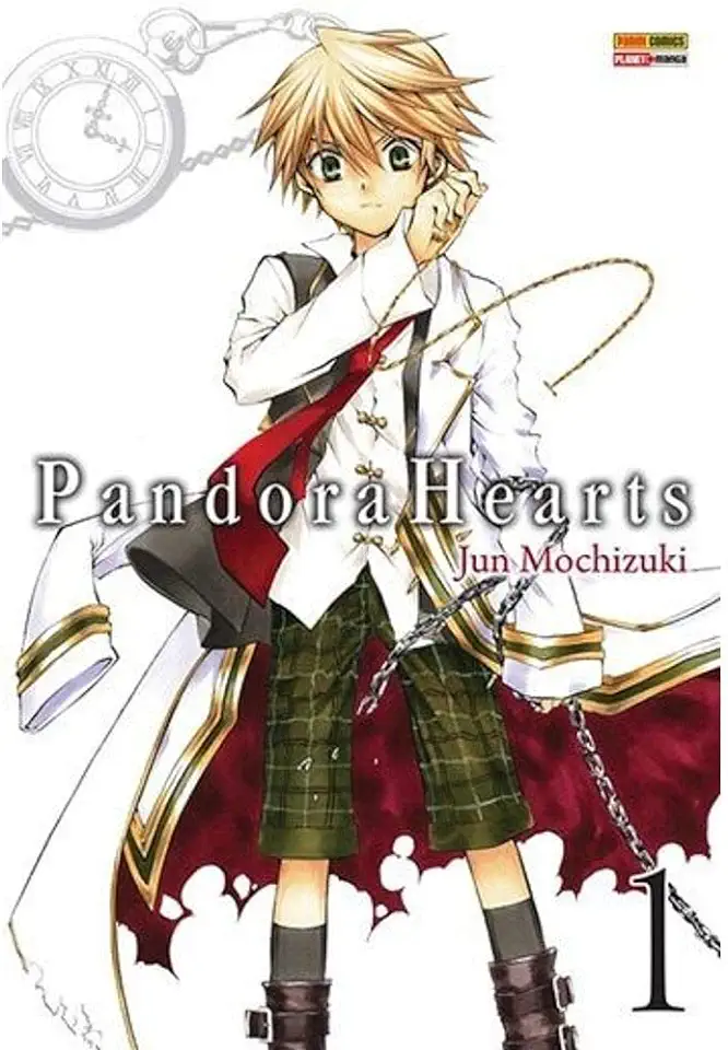 Capa do Livro Pandora Hearts Vol.  1 - Jun Mochizuki