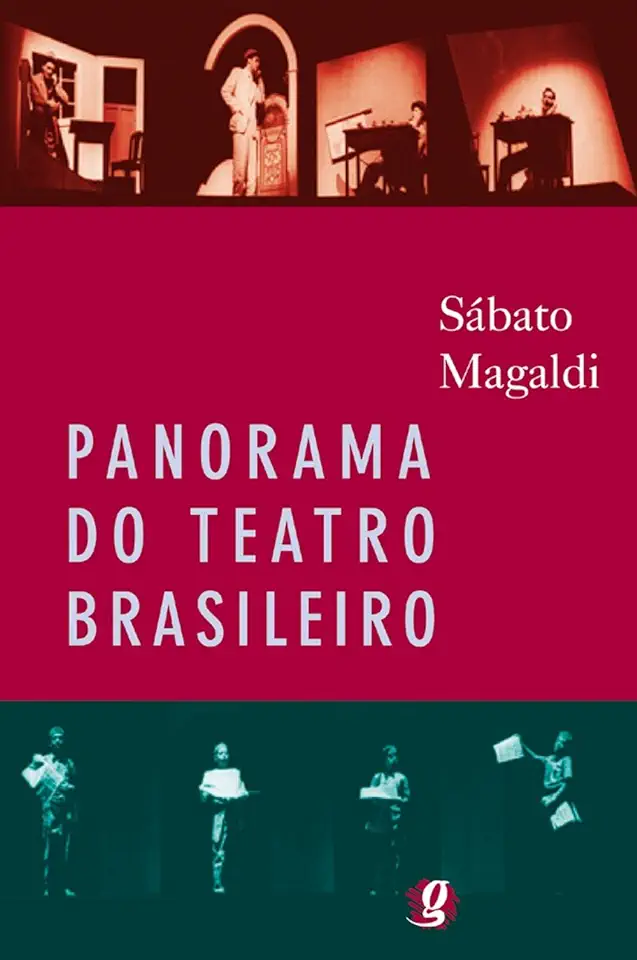 Capa do Livro Panorama do Teatro Brasileiro - Sábato Magaldi