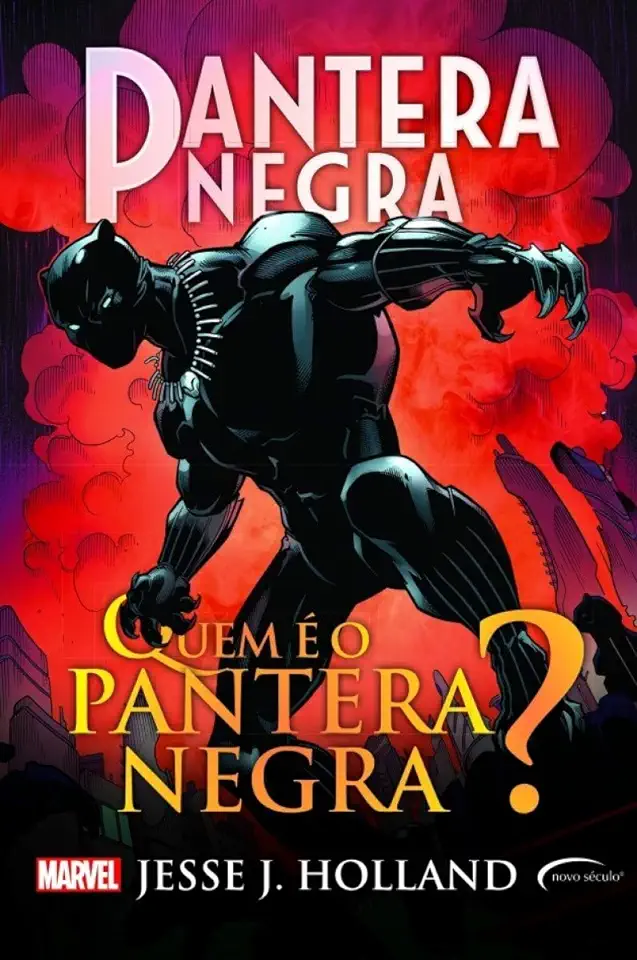 Capa do Livro Pantera Negra - Holland, Jesse J.