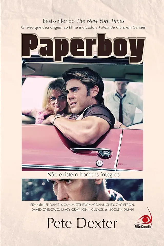 Capa do Livro Paperboy - Pete Dexter