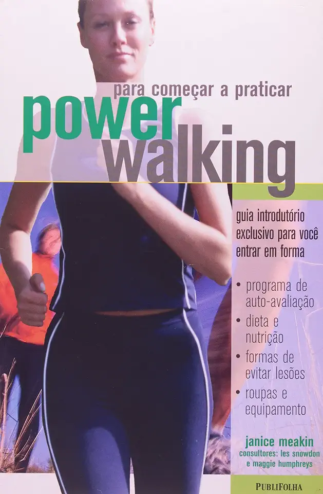 Capa do Livro Para Começar a Praticar Power Walking - Janice Meakin