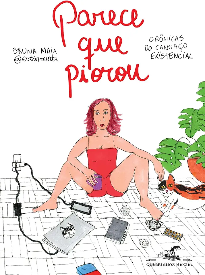 Capa do Livro Parece que piorou - Bruna Maia