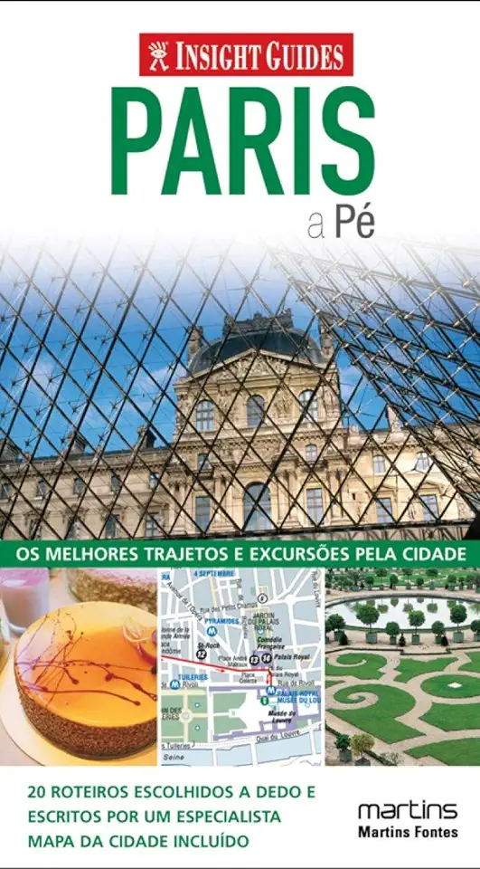 Capa do Livro Paris a pé - Insight Guides