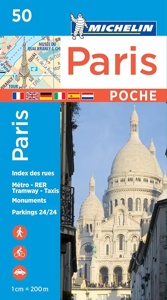 Capa do Livro Paris - Michelin