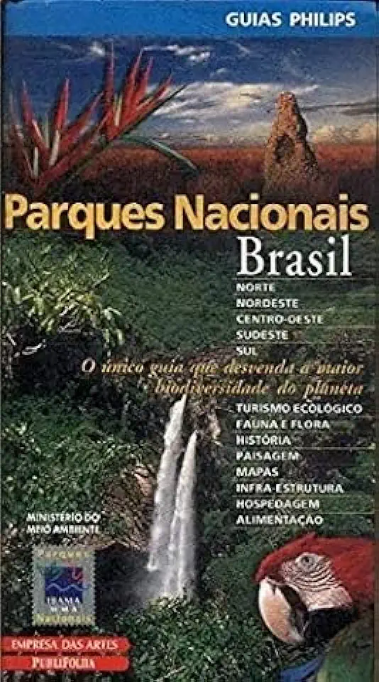 Capa do Livro Parques Nacionais Brasil - Guias Philips