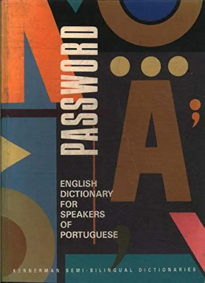 Capa do Livro Password - English Dictionary For Speakers of Portuguese - John Parker / Monica Stahel