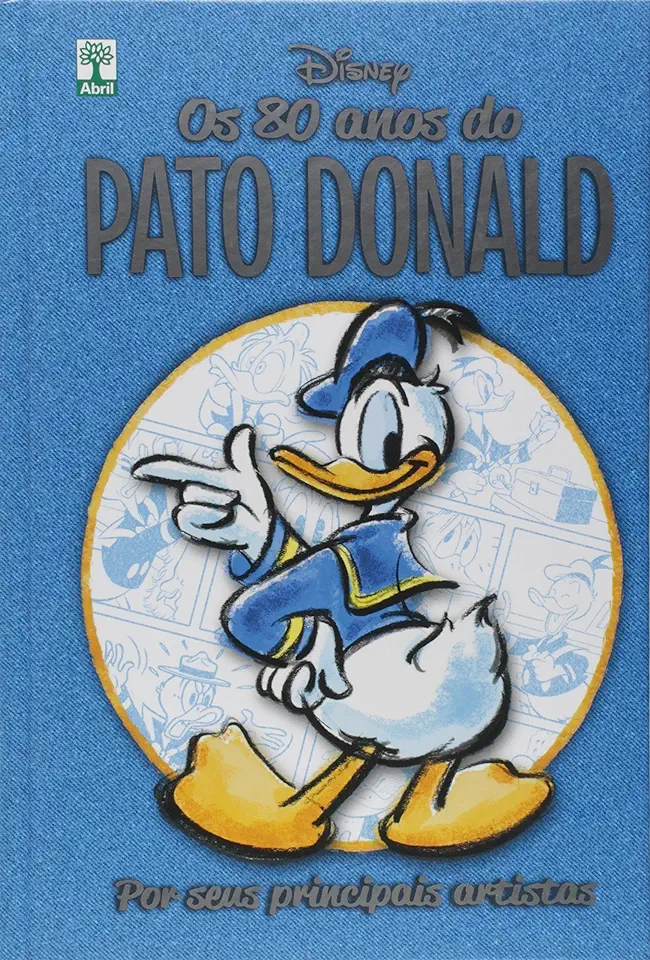 Capa do Livro Pato Donald 70 Anos - Walt Disney