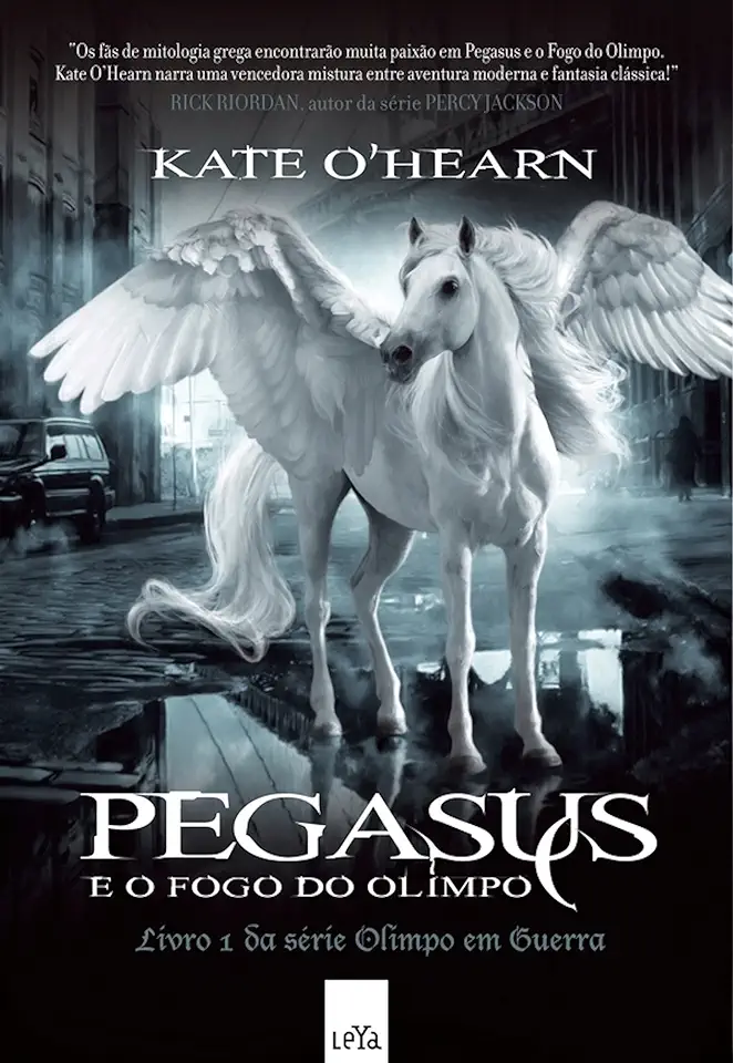 Capa do Livro Pegasus e o Fogo do Olimpo - Kate Ohearn