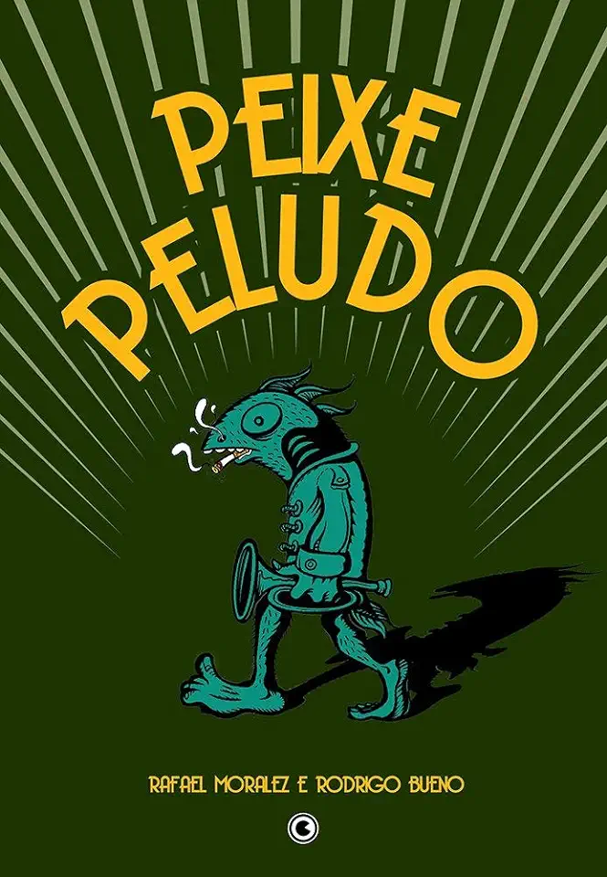 Capa do Livro Peixe Peludo - Rafael Moralez Rodrigo Bueno