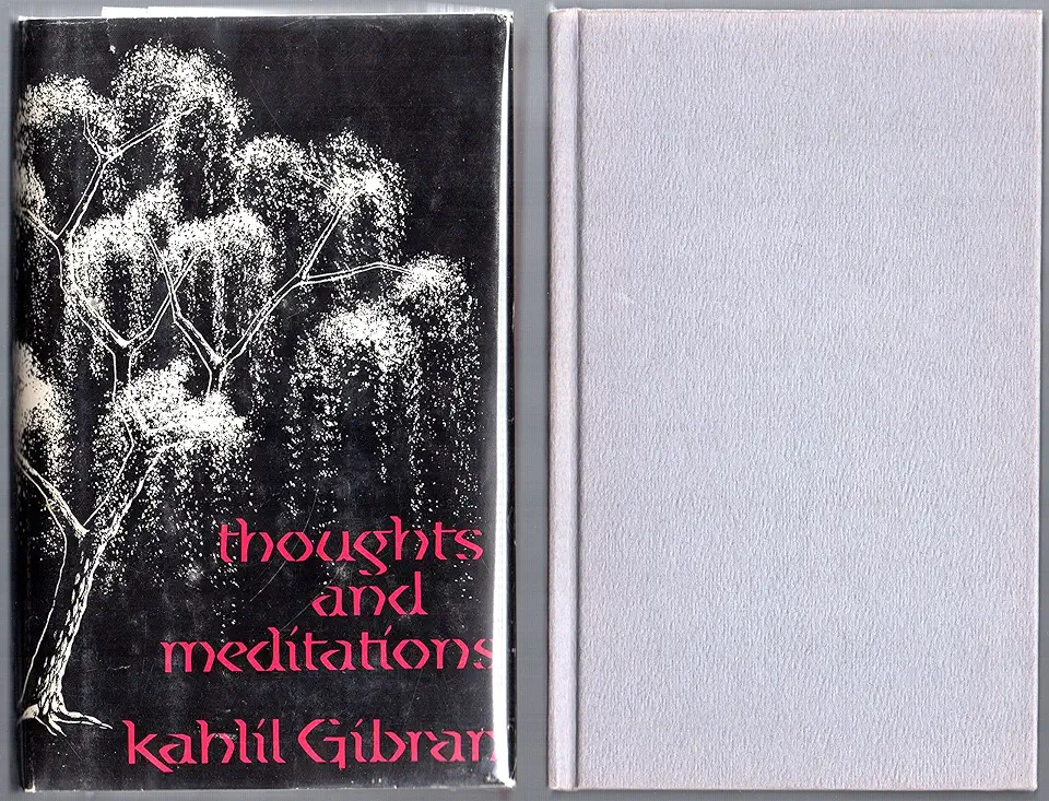 Capa do Livro Pensamentos e Meditações - Kahlil Gibran