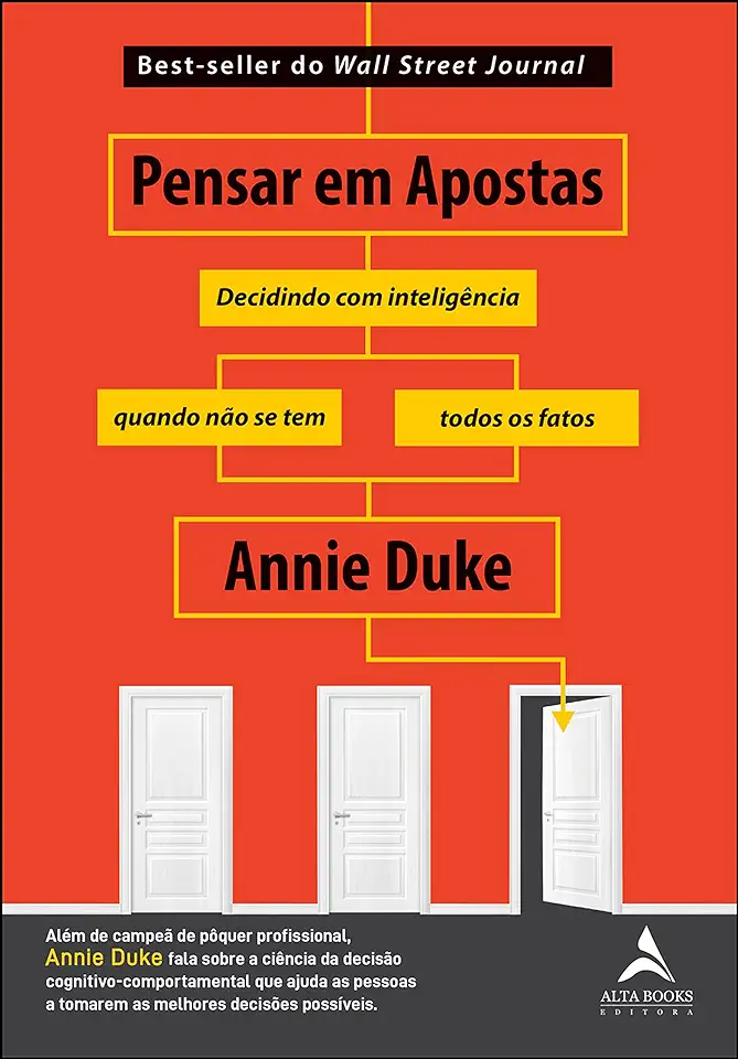 Capa do Livro Pensar Em Apostas - Duke, Annie, Bacci Junior, Carlos