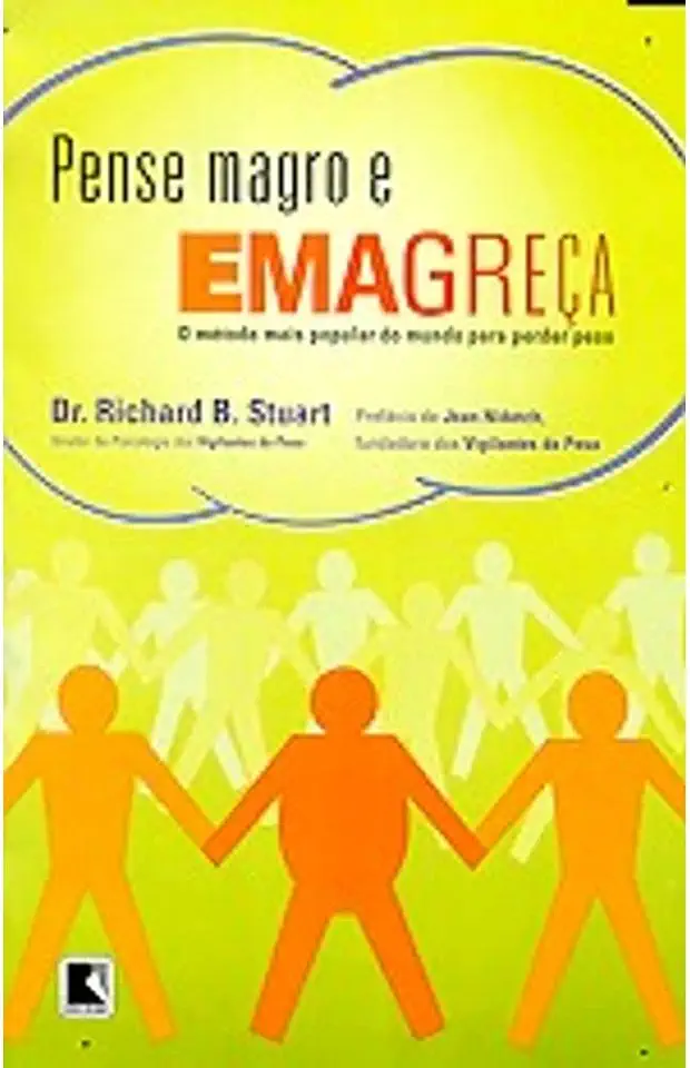 Capa do Livro Pense Magro e Emagreça - Dr. Richard B. Stuart