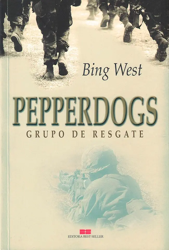 Capa do Livro Pepperdogs - Grupo de Resgate - Bing West