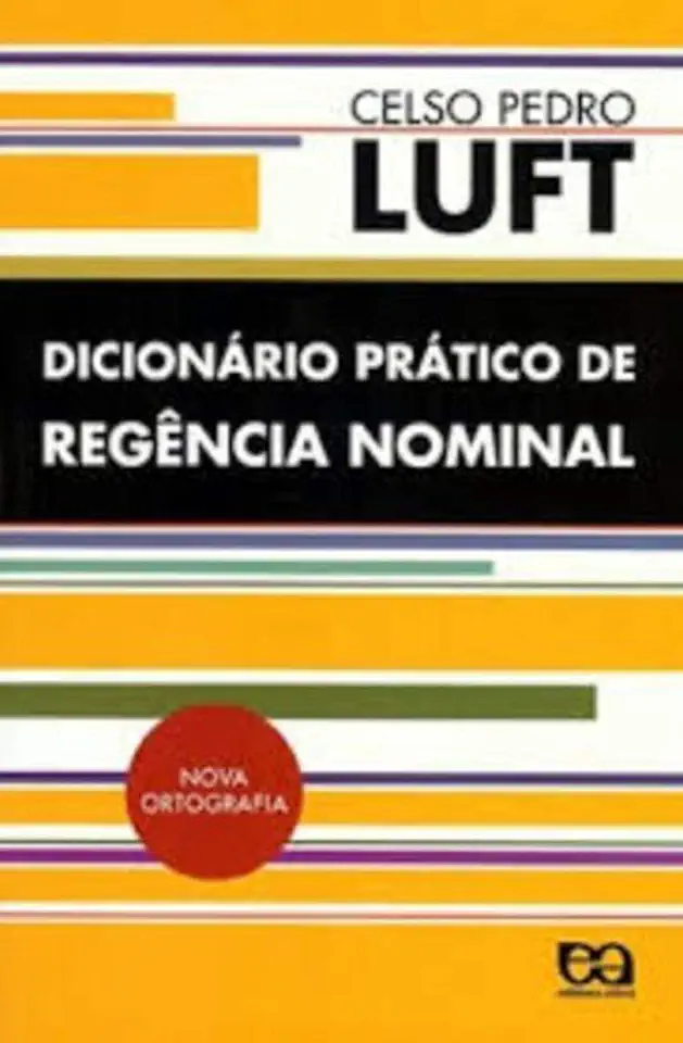 Capa do Livro Pequeno Dicionário da Língua Portuguesa - Celso Pedro Luft