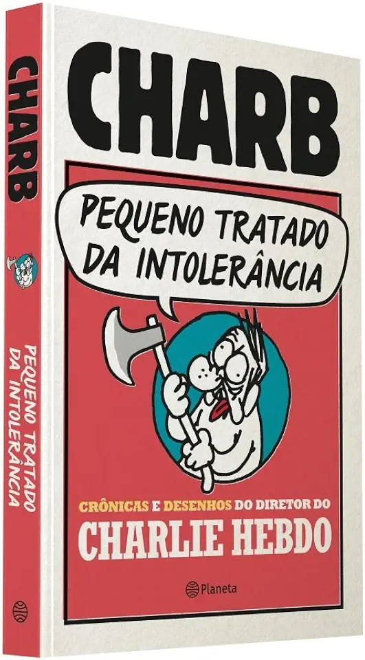 Capa do Livro Pequeno Tratado da Intolerância - Charb