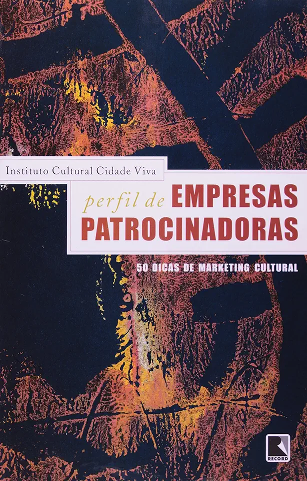 Capa do Livro Perfil de Empresas Patrocinadoras - Instituto Cultural Cidade Viva