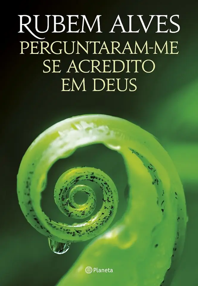 Capa do Livro Perguntaram-me Se Acredito Em Deus - Rubem Alves