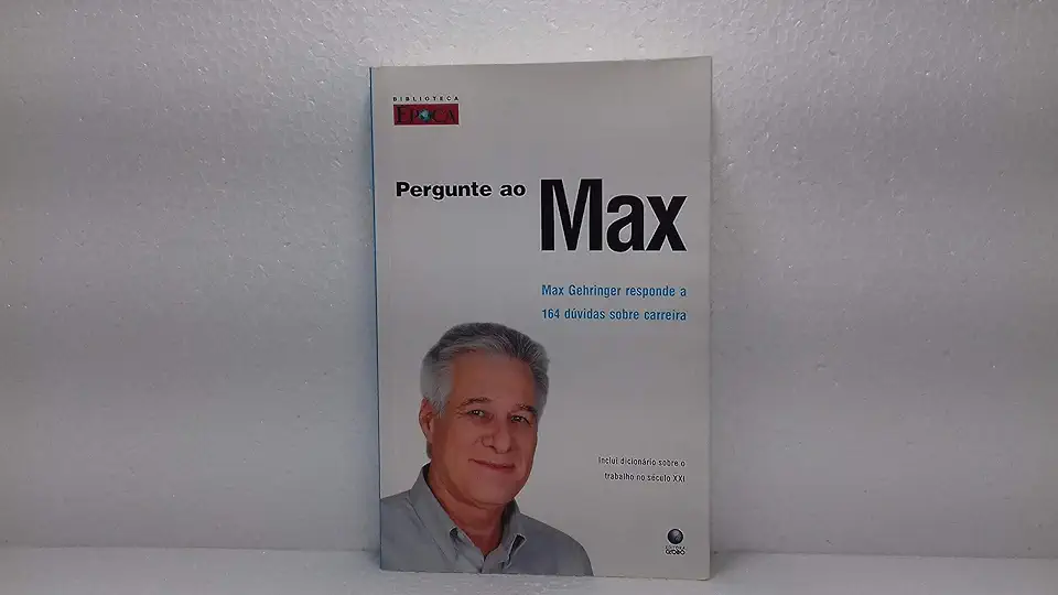 Capa do Livro Pergunte ao Max - Max Gehringer