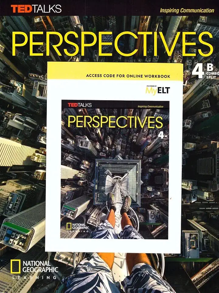 Capa do Livro Perspectives - AmE - 4 - Combo Split B com Online Workbook - Jeffries