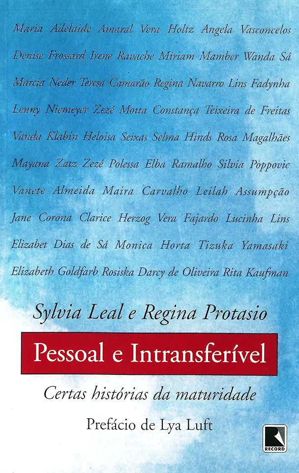 Capa do Livro Pessoal e Intransferível - Sylvia Leal e Regina Protasio