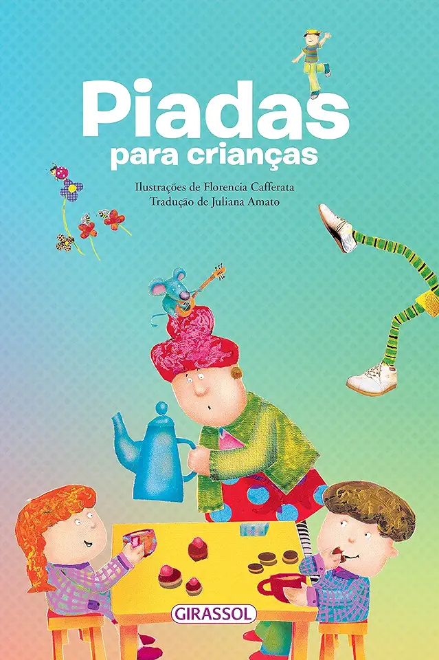 Capa do Livro Piadas Para Crianças - Pop - Cafferata, Florencia, Susaeta