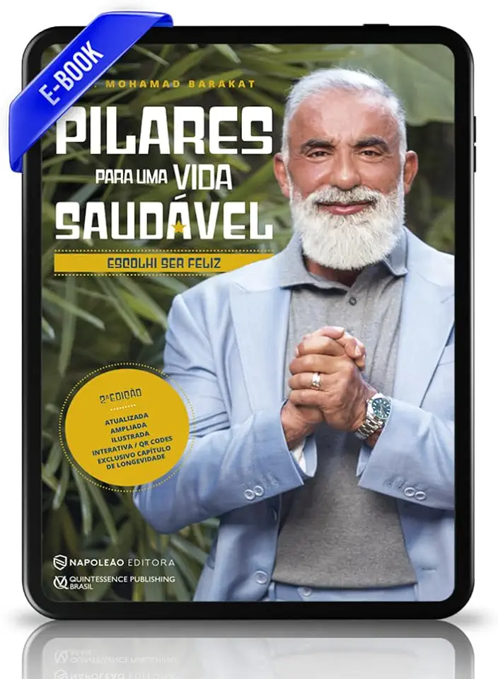 Capa do Livro Pilares Para Uma Vida Saudável: Escolhi ser Feliz - Mohamad Barakat