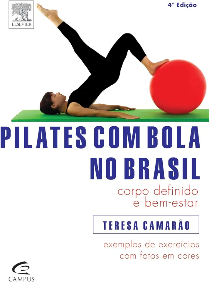 Capa do Livro Pilates Com Bola no Brasil - Teresa Camarão